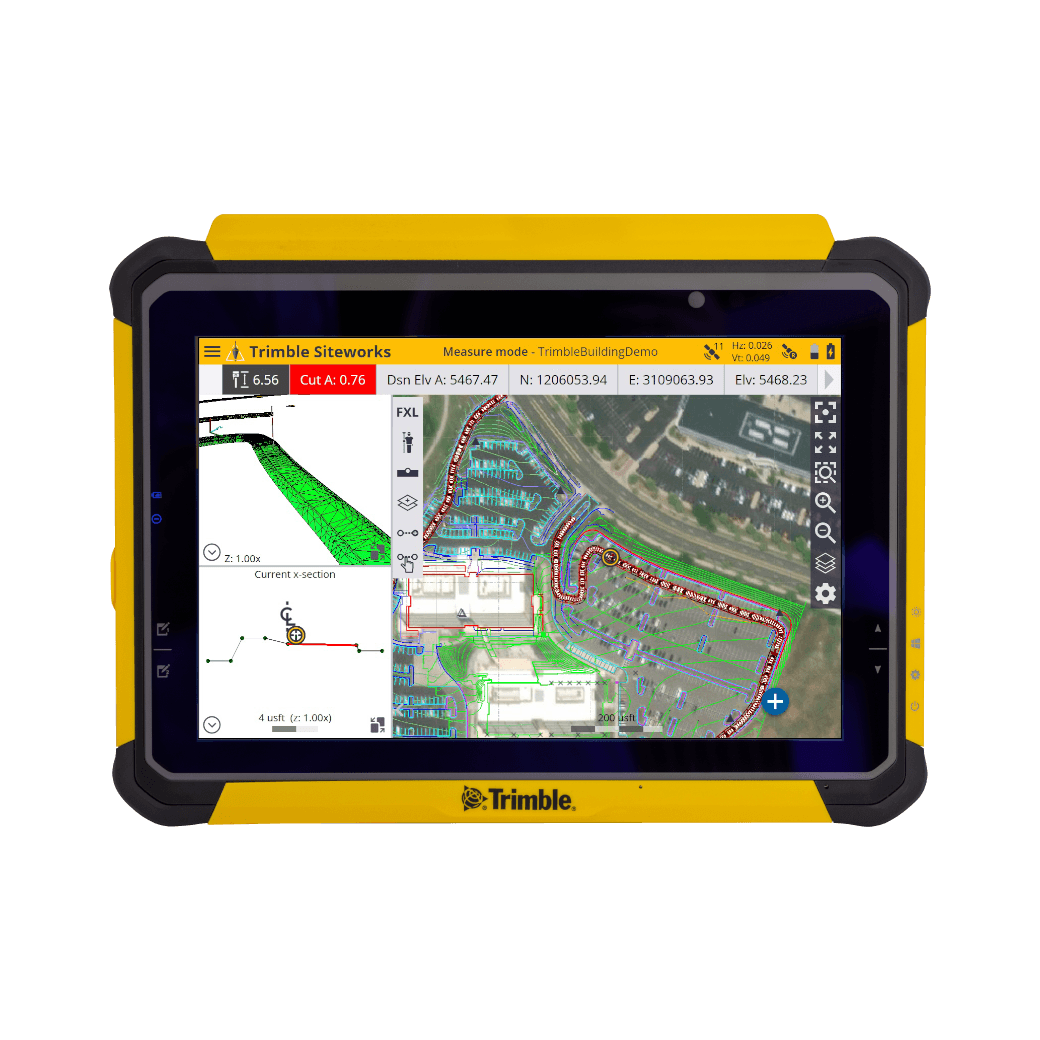 Trimble T7 and T110 tablets