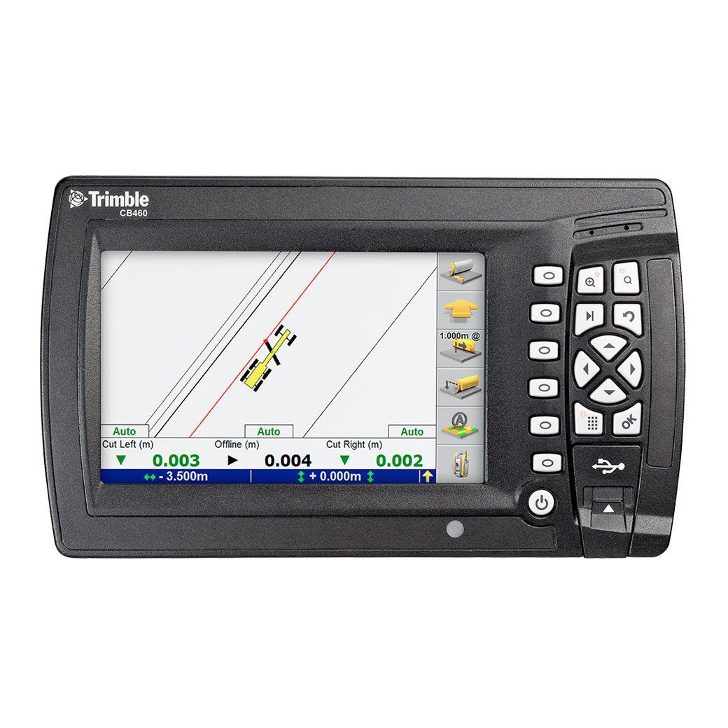 CB460 grade control display