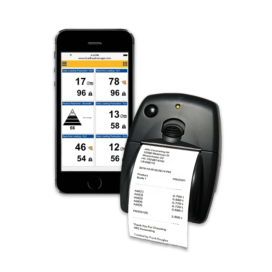 Payload Management printer and phone